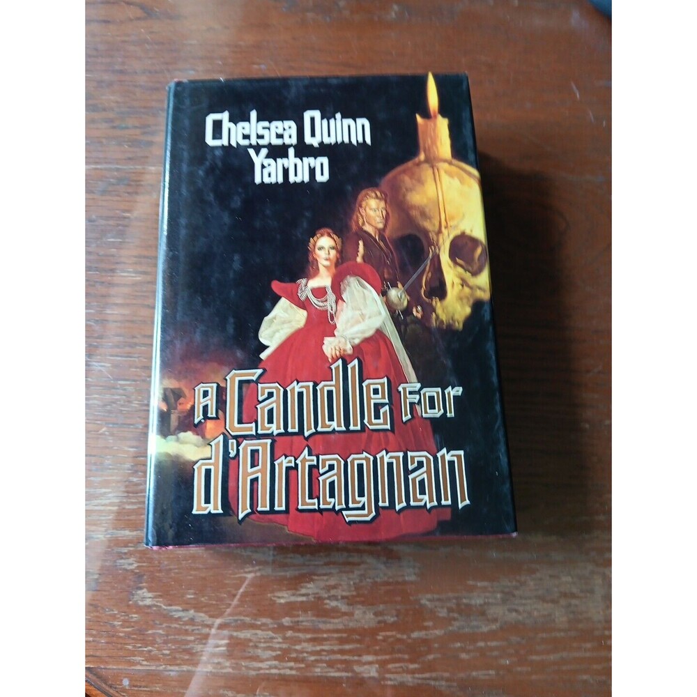 A Candle for d'Artagnan by Chelsea Quinn Yarbro First edition 1989 HCDJ